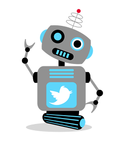 Twitter cryptocurrency bot automation illustration